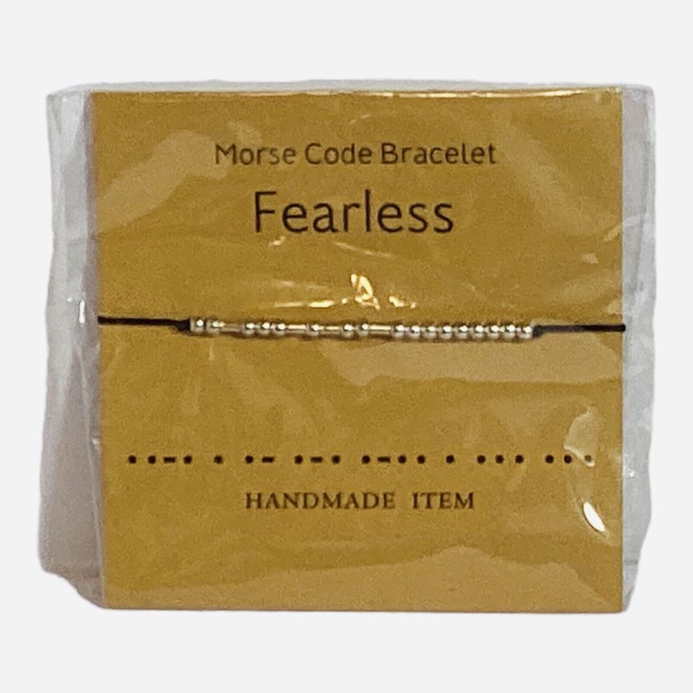 Morse Code Bracelet, Adjustable, Motivational! Great Gift